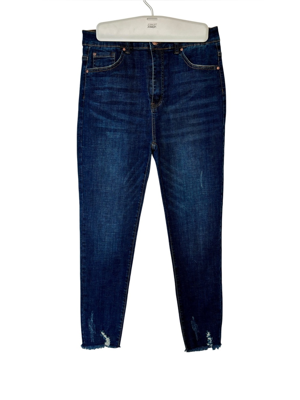 Risen Los Angeles Dark Indigo Ankle Skinny Jeans - Women